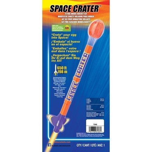 Estes, Space Crater Egg Launcher Rocket Kit - EST7265