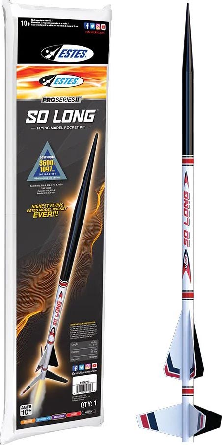 Estes 9722 So Long Model Rocket Kit - Advanced - EST9722