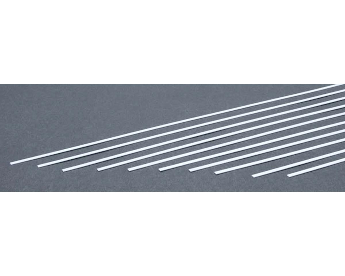 Evergreen Styrene Strip .015" Thick - 14" Long; pkg(10) -- x .100"