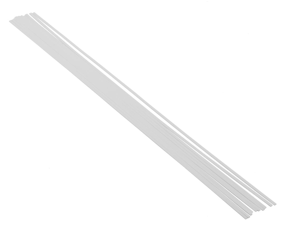 Evergreen Styrene Strip .020" Thick - 14" Long; pkg(10) -- x .100"