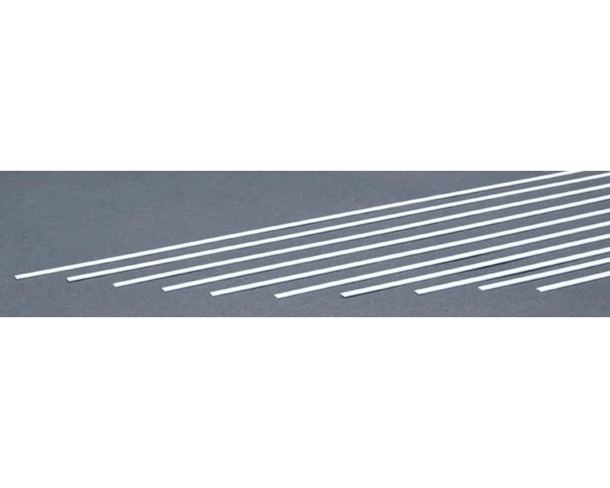 Evergreen Styrene Strip .020" Thick - 14" Long; pkg(10) -- x .125"