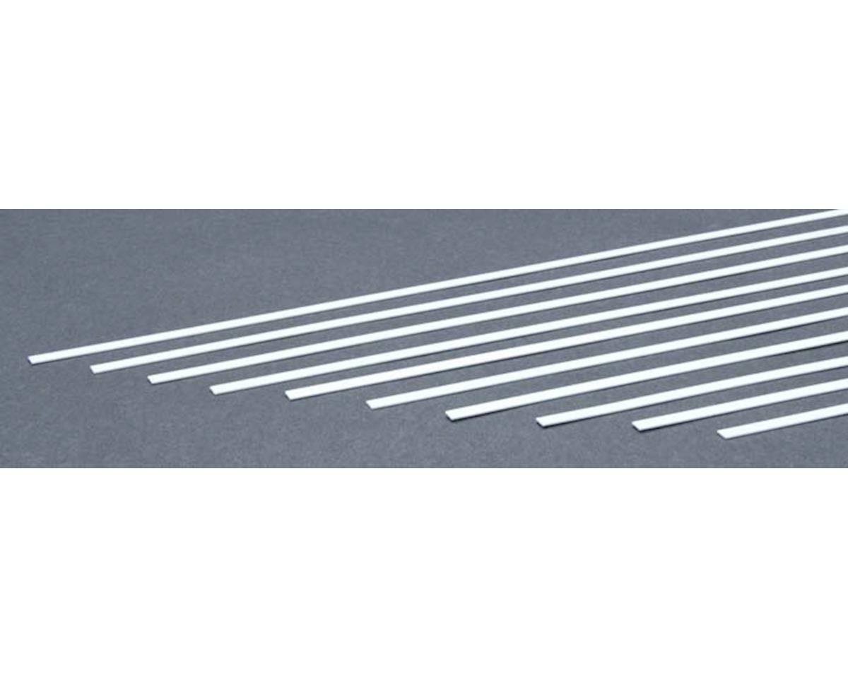 Evergreen Styrene Strip .020" Thick - 14" Long; pkg(10) -- x .156"