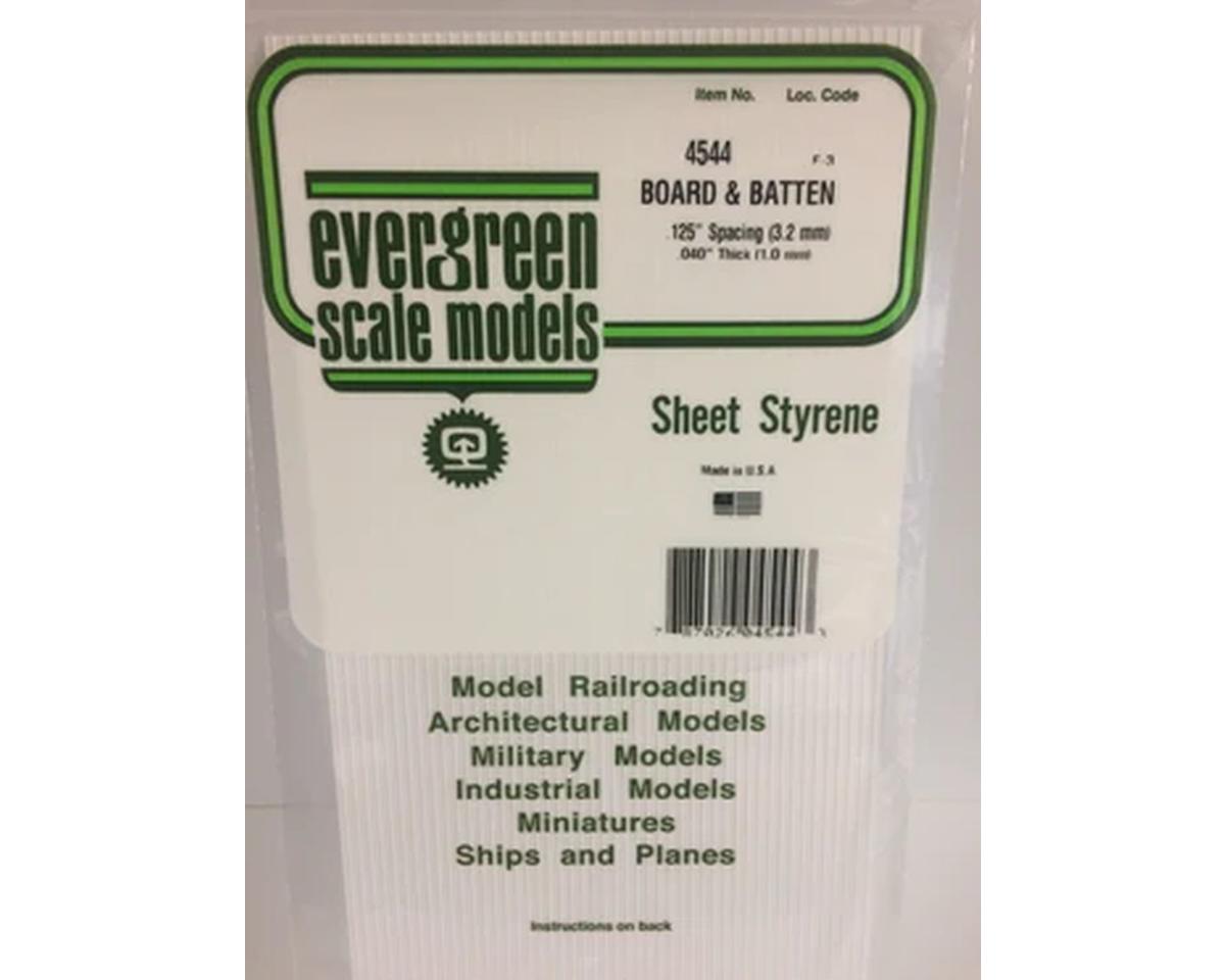 Evergreen Board & Batten 12x24" -- .125" Spacing