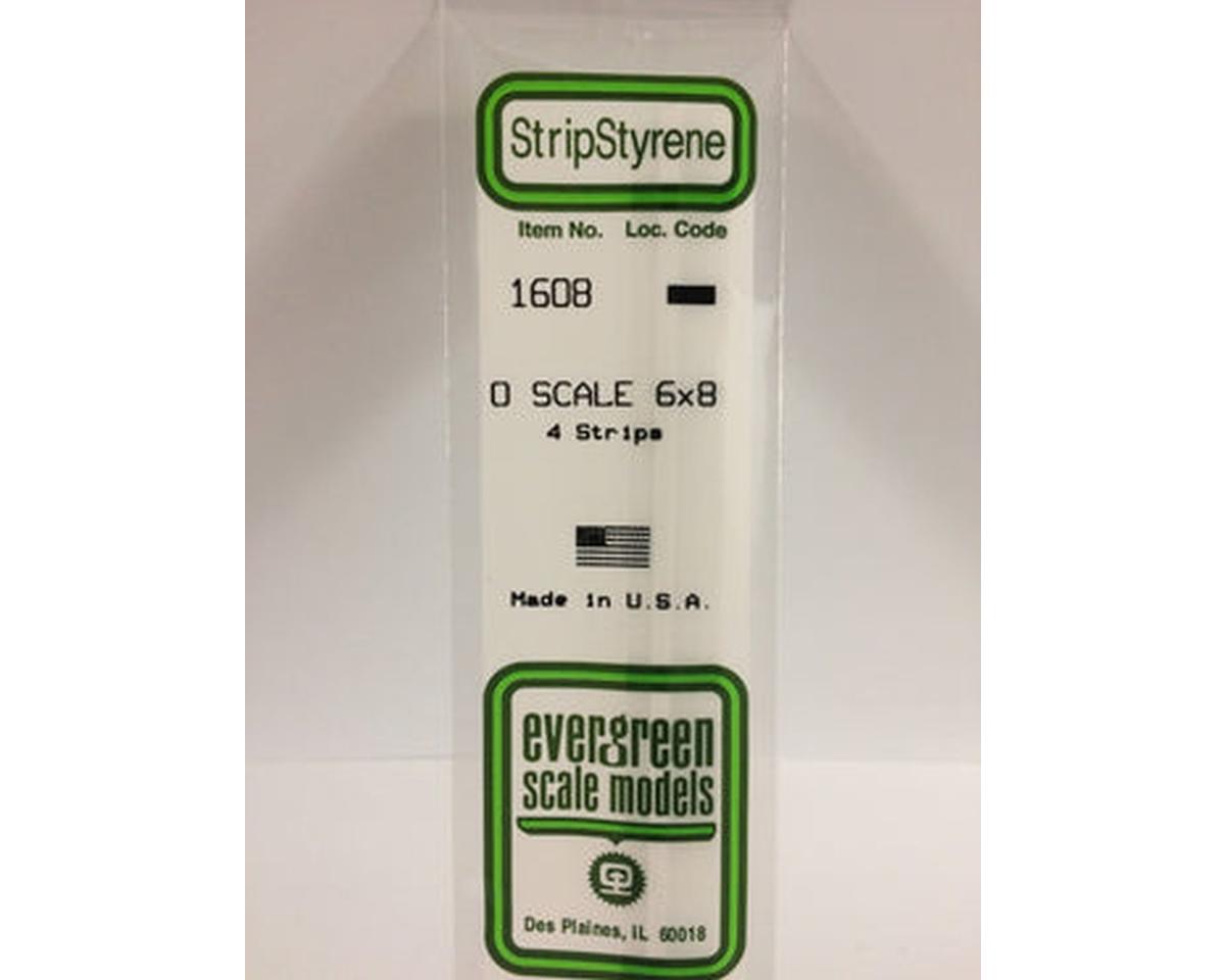 Evergreen Styrene Strips -- 6 x 8"