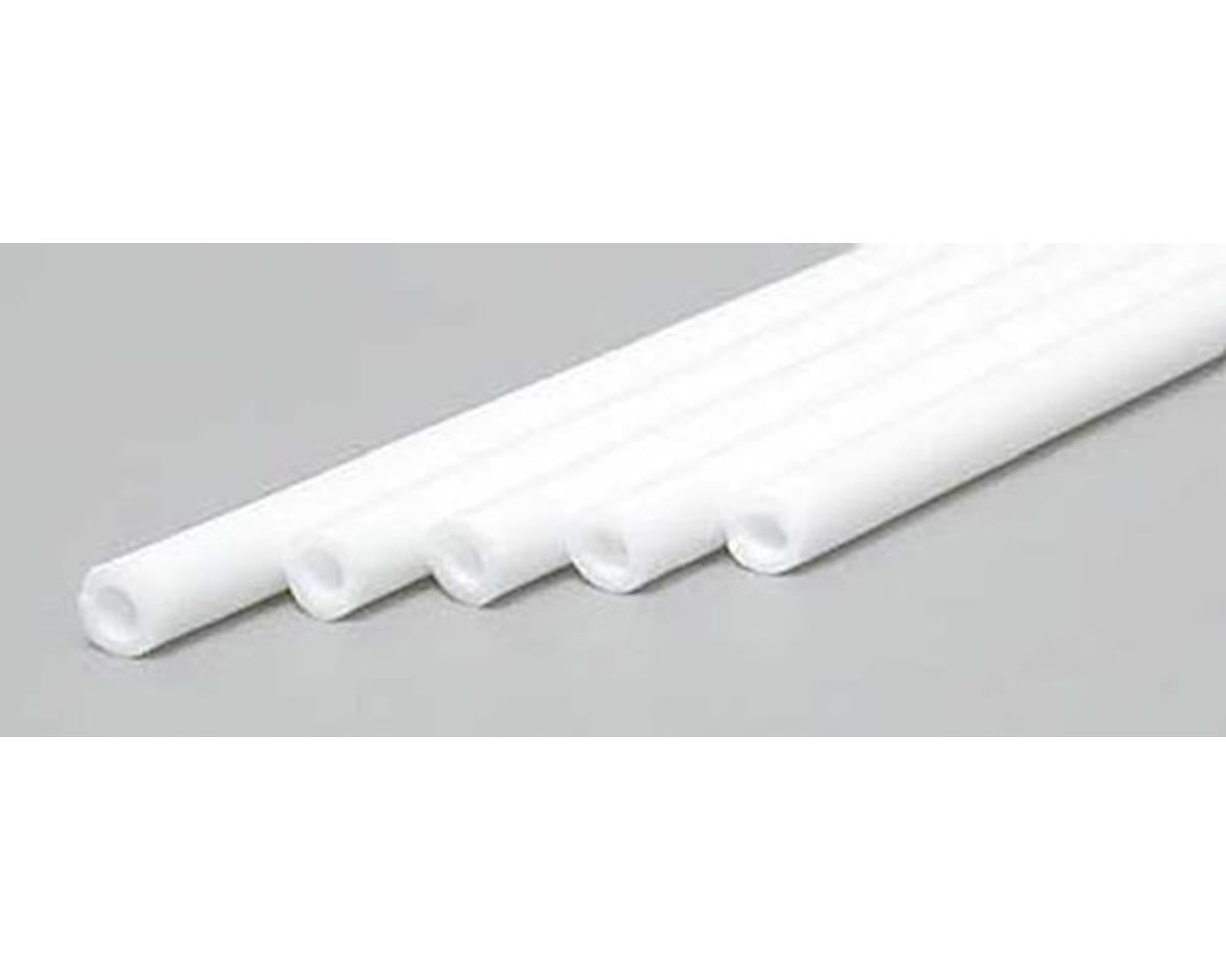 Evergreen Styrene Tube -- .125"  .32cm Diameter pkg(5)