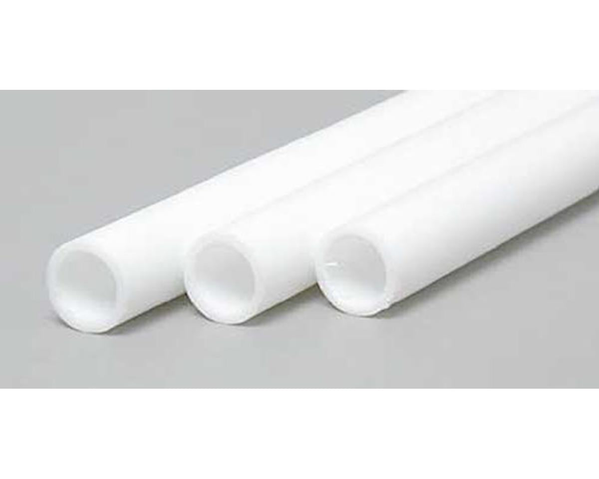 Evergreen Styrene Tube -- .250"  .64cm Diameter