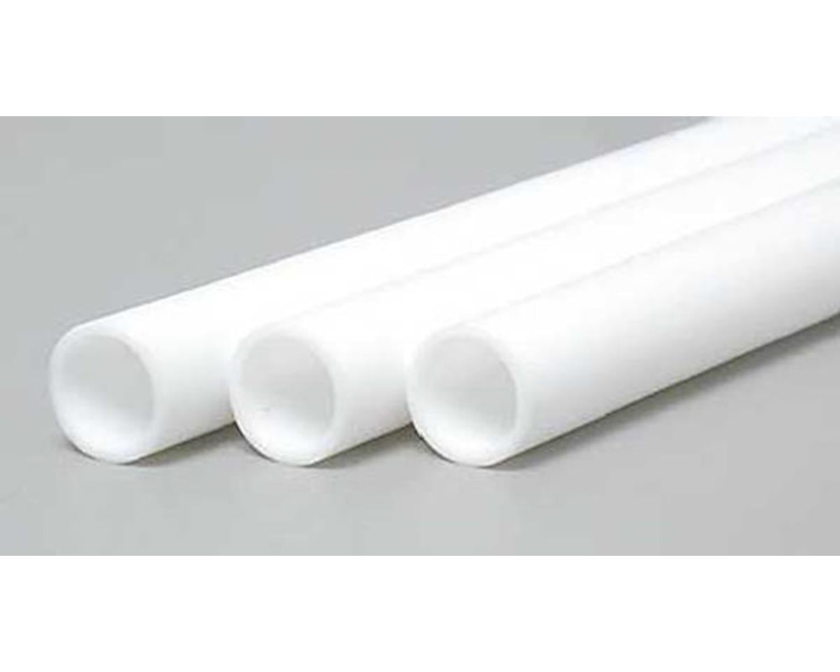 Evergreen Styrene Tube -- .312"  .79cm Diameter pkg(3)