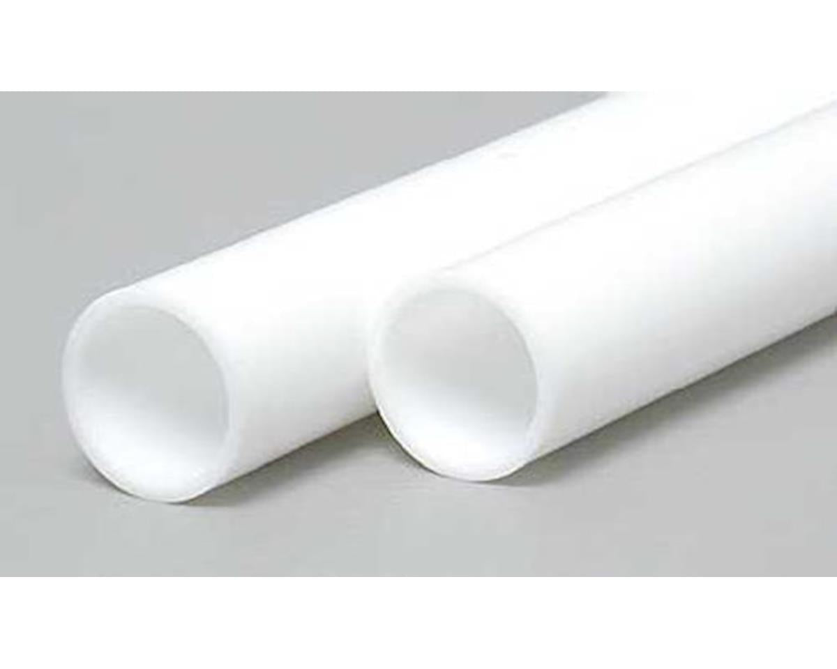 Evergreen Styrene Tube -- .375"  .95cm Diameter pkg(2)