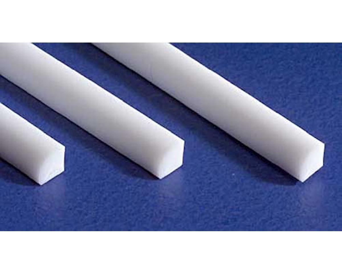 Evergreen 14" Styrene Quarter Round -- .080" pkg(3)