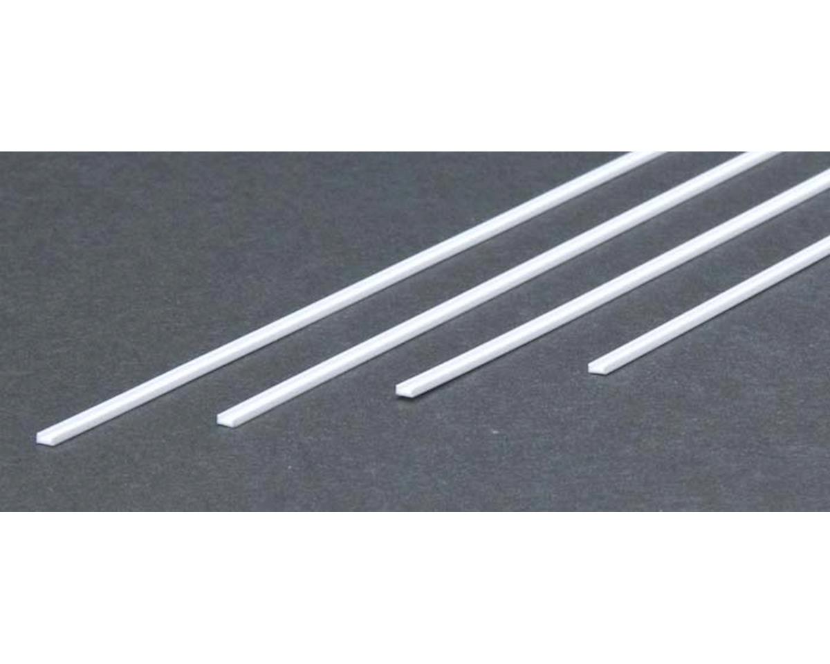 Evergreen 14" Styrene Channel -- .100"  .25cm pkg(4)
