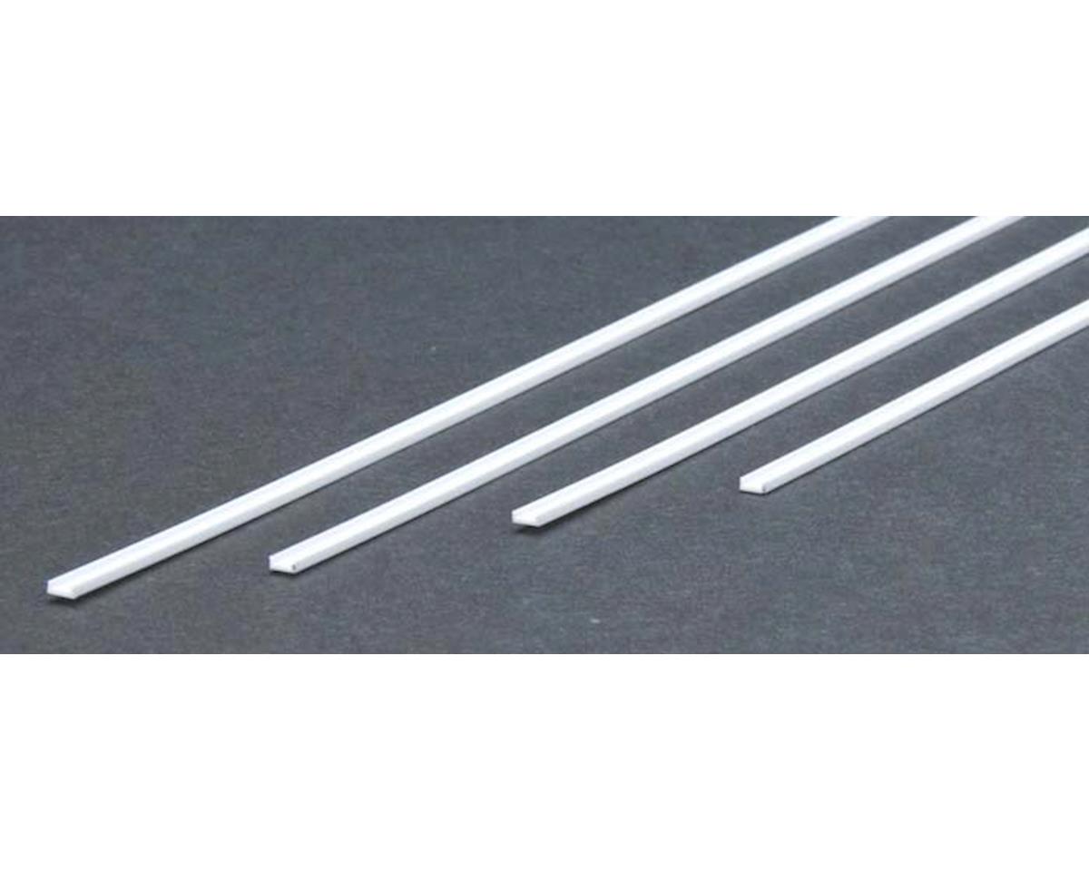 Evergreen 14" Styrene Channel -- .125"  .32cm pkg(4)