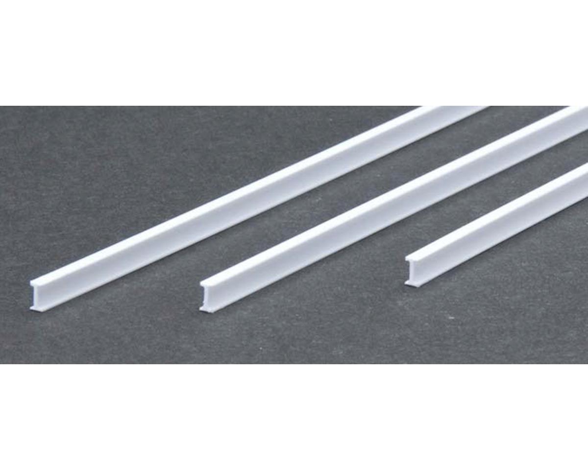 Evergreen 14" Styrene I-Beam -- .156" Tall; pkg(3)