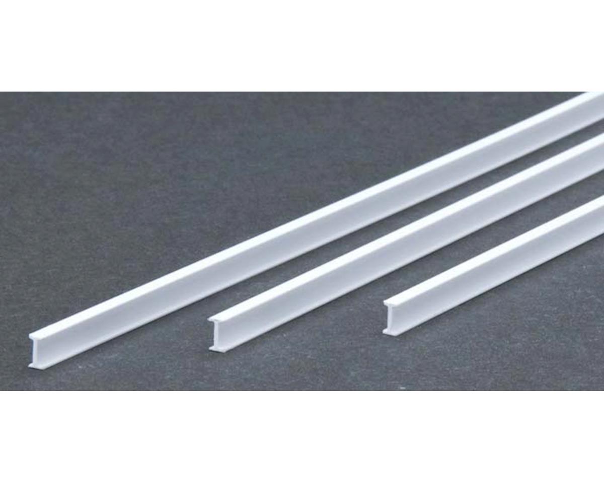 Evergreen 14" Styrene I-Beam -- .188" Tall; pkg(3)