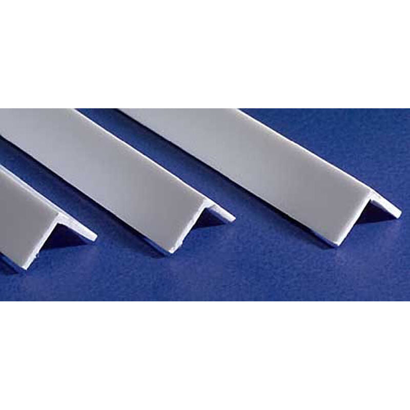 Evergreen 14" Styrene Angles -- .060"  .15cm pkg(4)