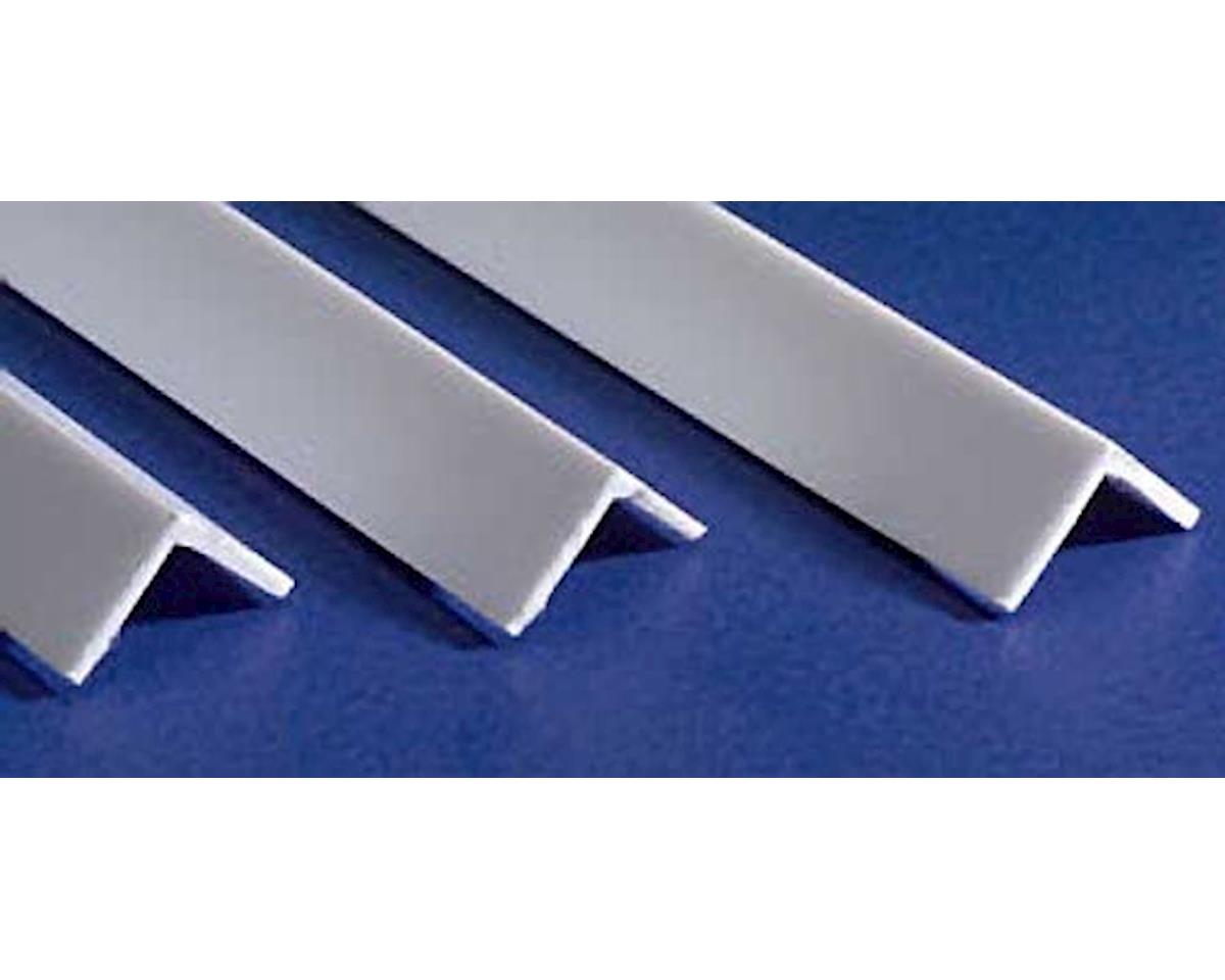 Evergreen 14" Styrene Angles -- .250"  .64cm pkg(2)