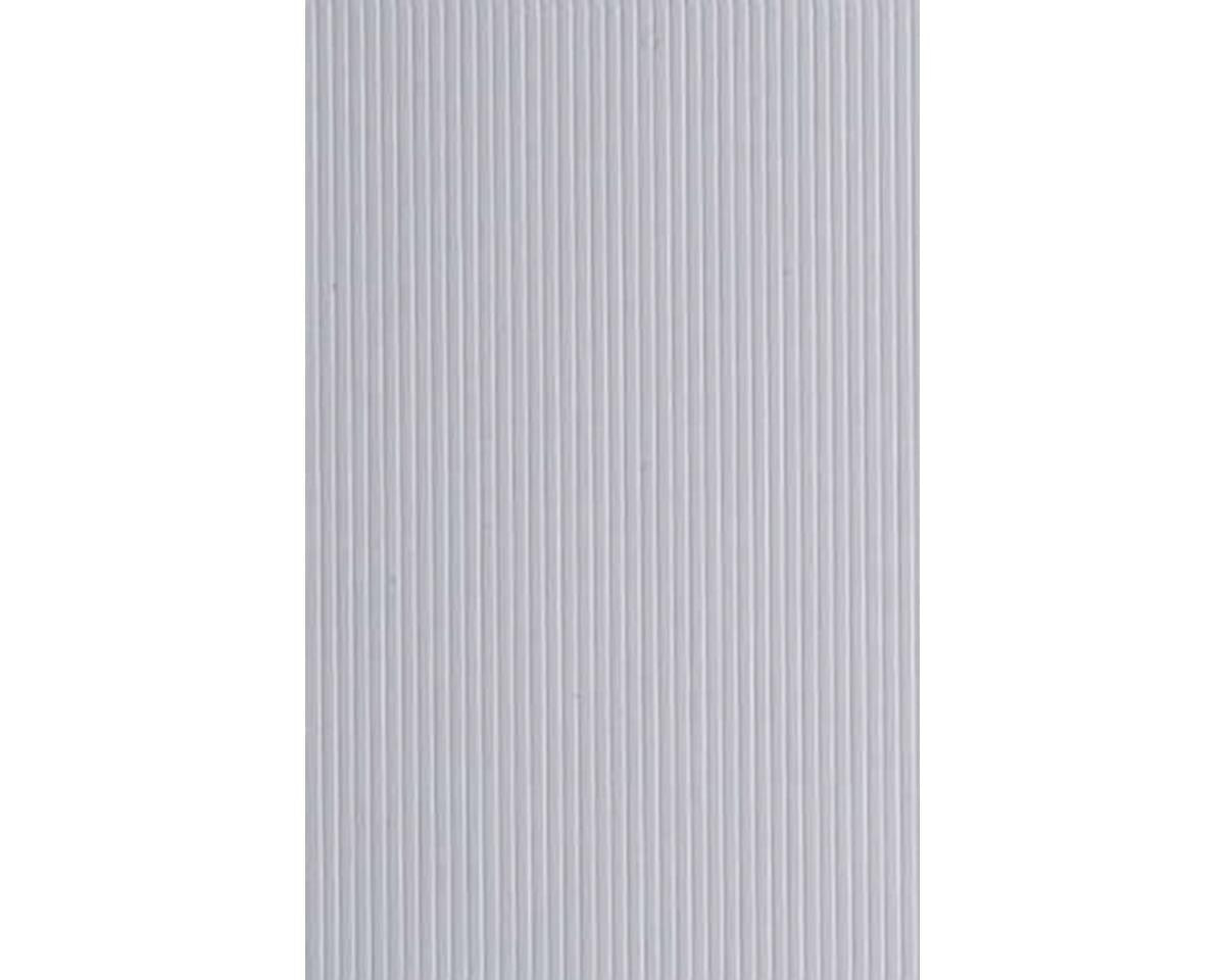Evergreen 6 x 12" Styrene Siding Sheet, V-Groove .040" Thick -- .040" Spacing