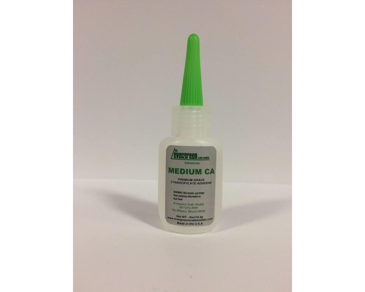 Evergreen Medium Viscosity Cyanoacrylate CA Adhesive -- 1/2oz  14.8mL