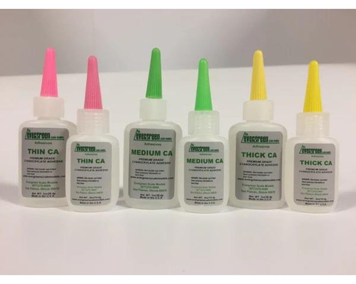 Evergreen Thick Cyanoacrylate CA Adhesive -- 1/2oz  14.8mL