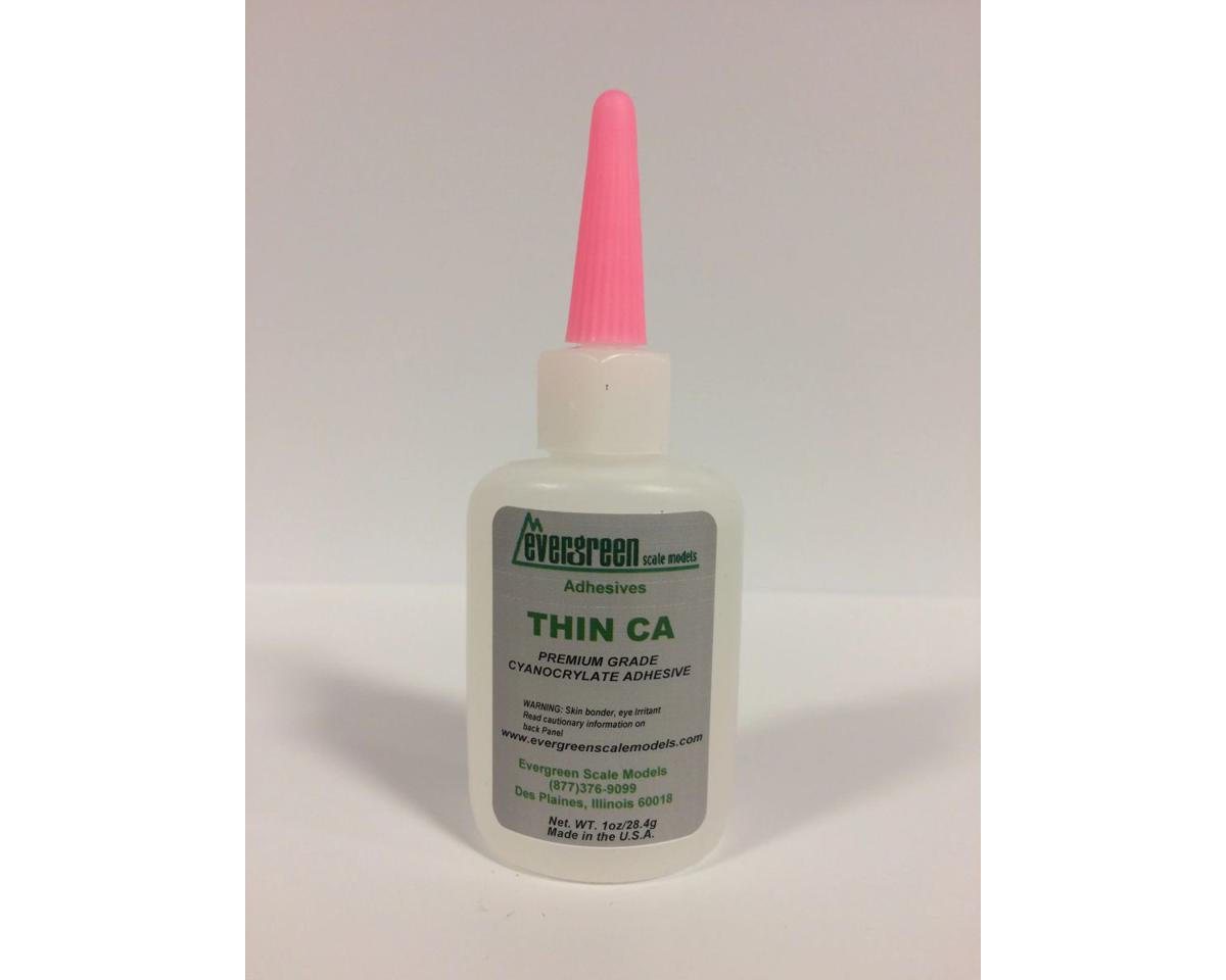 Evergreen Thin Cyanoacrylate CA Adhesive -- 1oz  29.6mL