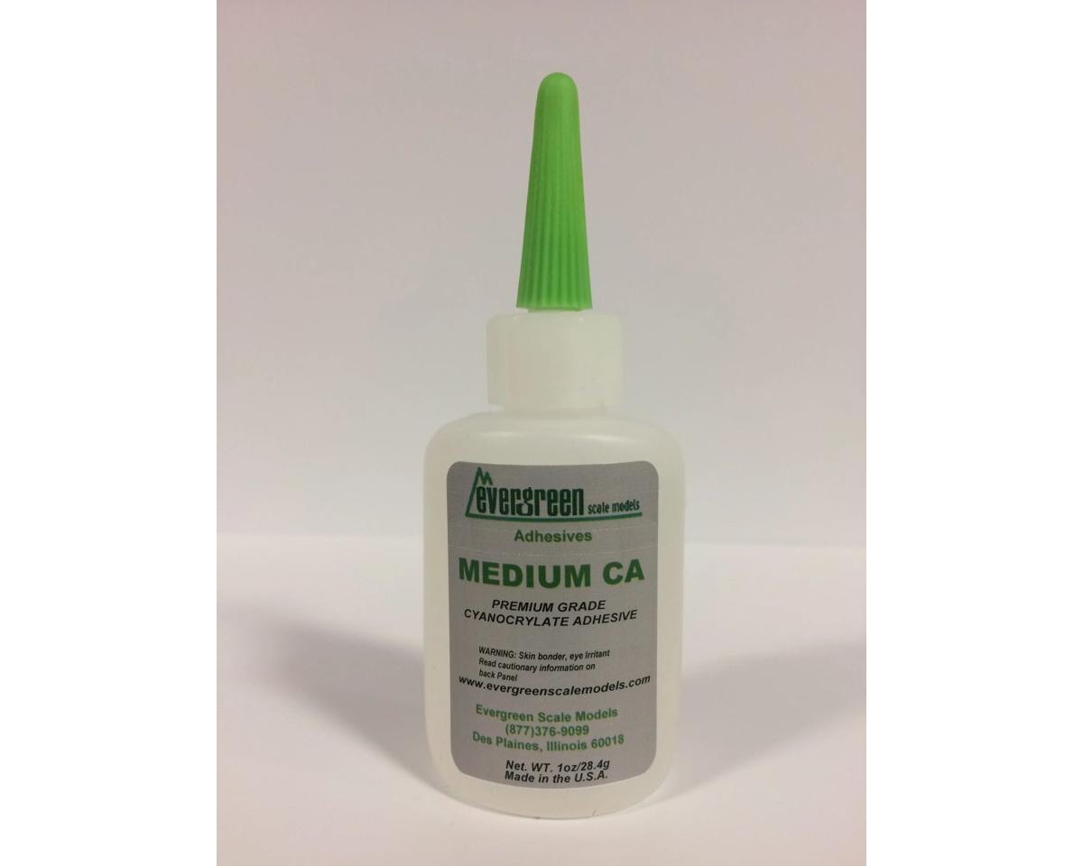 Evergreen Medium Viscosity Cyanoacrylate CA Adhesive -- 1oz  29.6mL