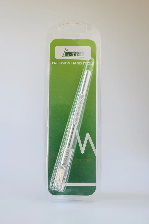Evergreen Precision Craft Knife -- Aluminum Handle with #11 Blade