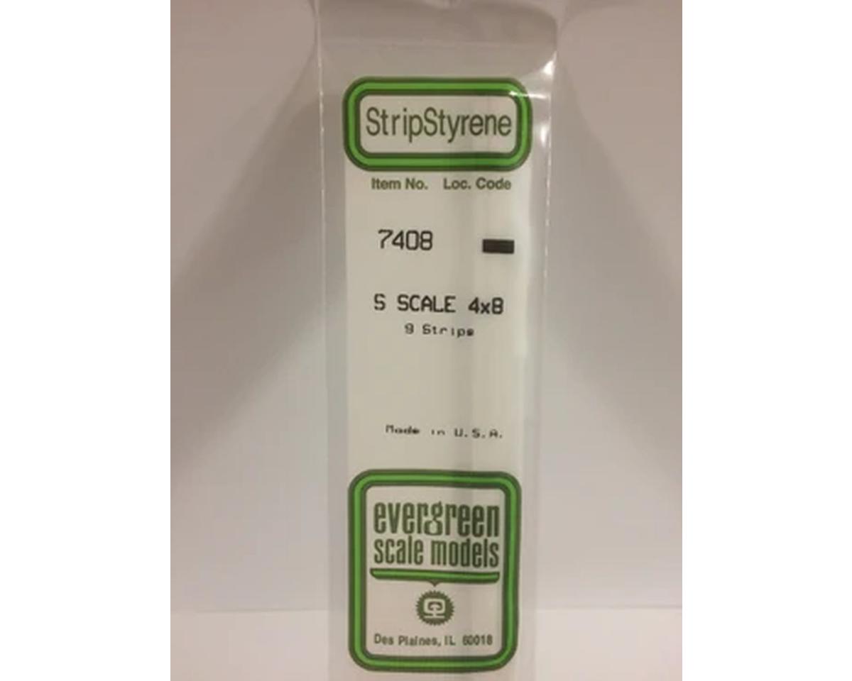 Evergreen Styrene Strips -- 4x8"
