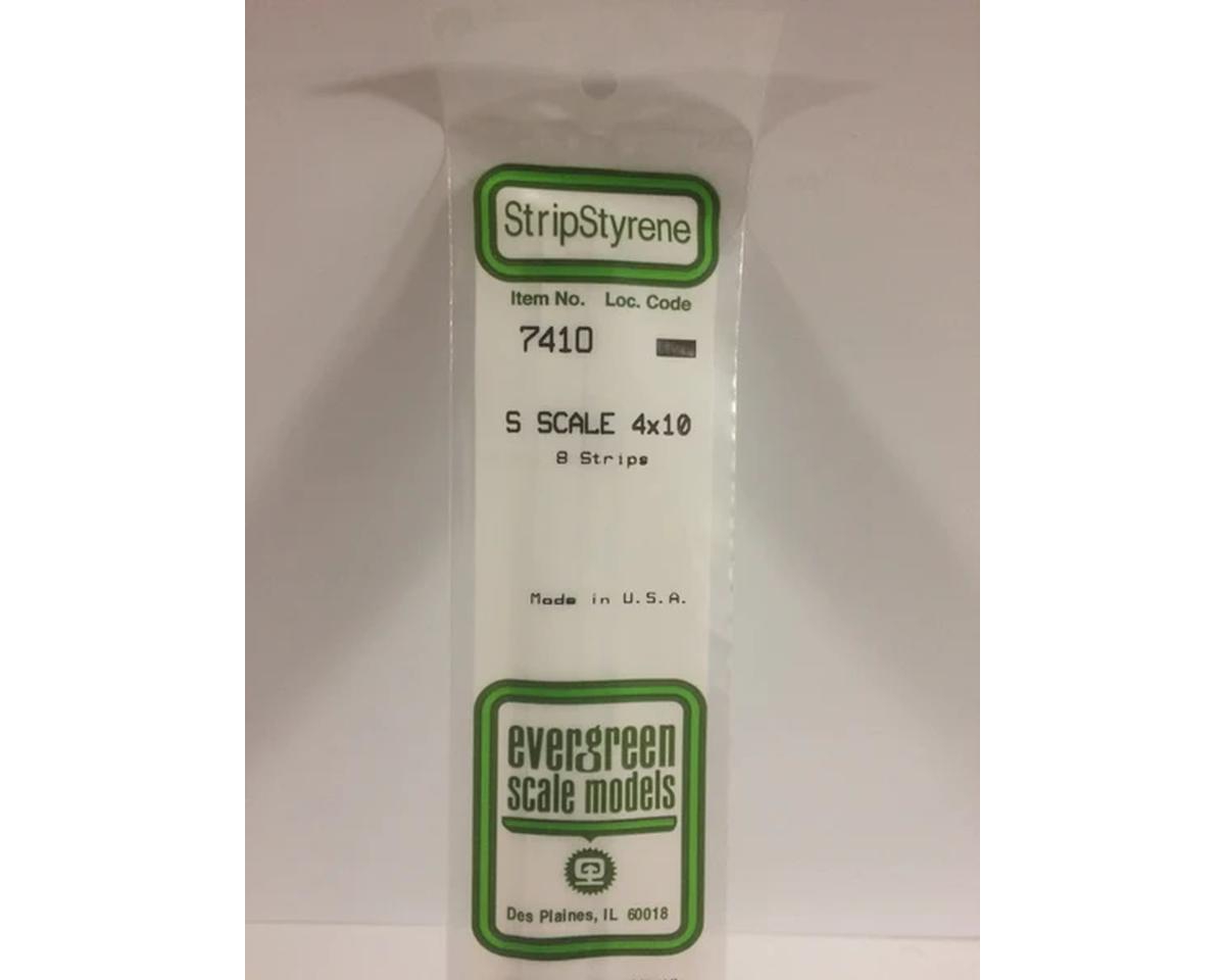 Evergreen Styrene Strips -- 4x10"