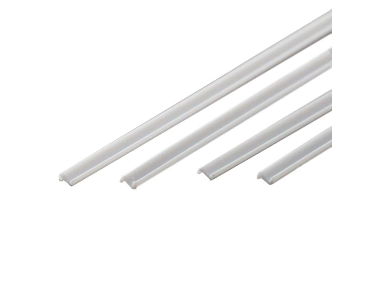 Evergreen Z Channel Styrene Strips 14"  35cm -- .060"  1.5mm pkg(4)