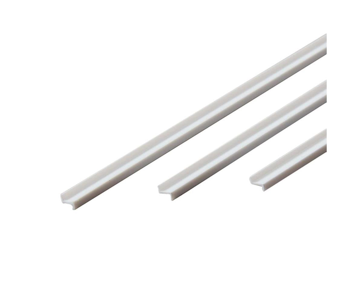 Evergreen Z Channel Styrene Strips 14"  35cm -- .125"  3.2mm pkg(3)