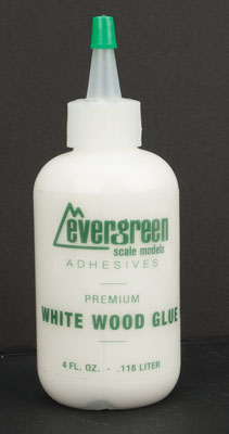 Evergreen White Wood Glue -- 4oz  118.3ml