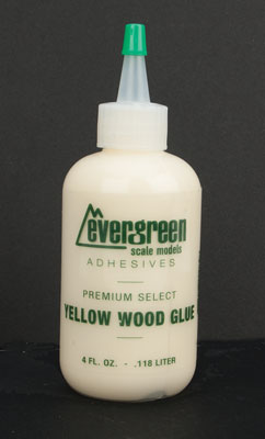 Evergreen Yellow Wood Glue -- 4oz  118.3ml