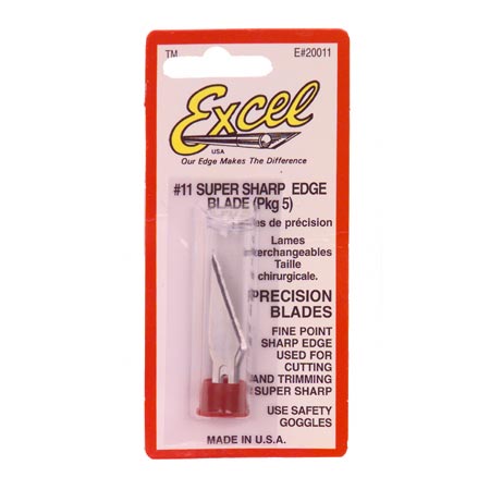 Excel #11 Blade, carbon steel (5) - EXL20011