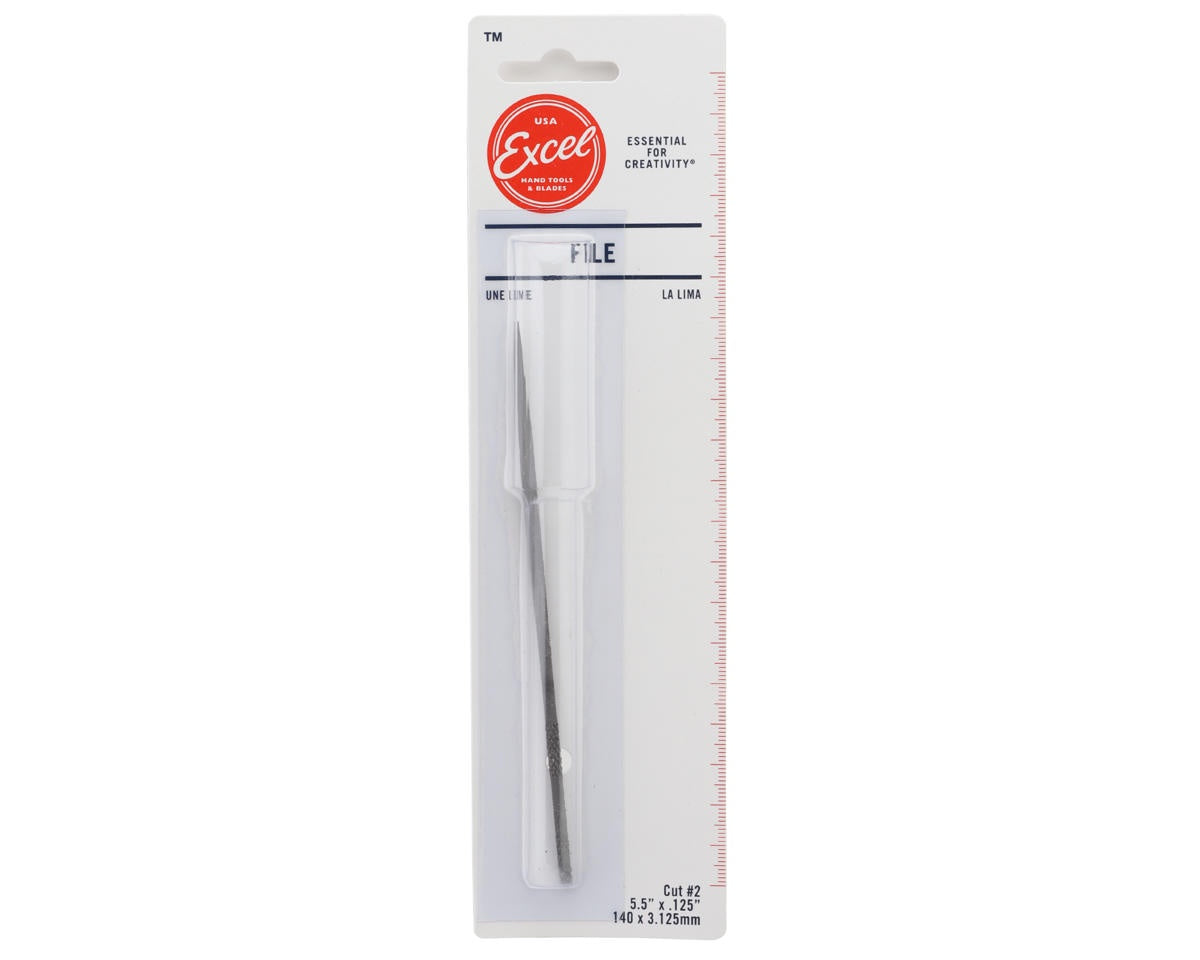 Excel 55600 - 5-1/2" CUT #2 SQUARE FILE - EXL55600