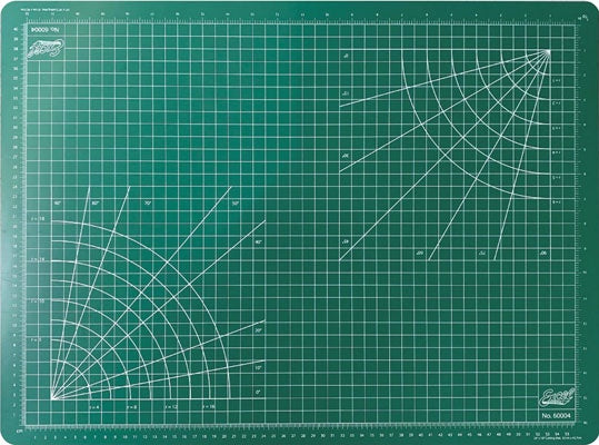 Excel Self Healing Cutting Mat -- 18 x 24" (green) - EXL60004