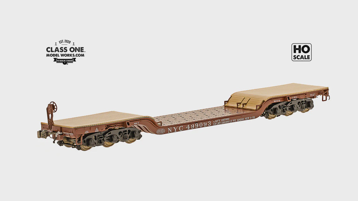 GSC Heavy Duty Flatcar - New York Central #499093