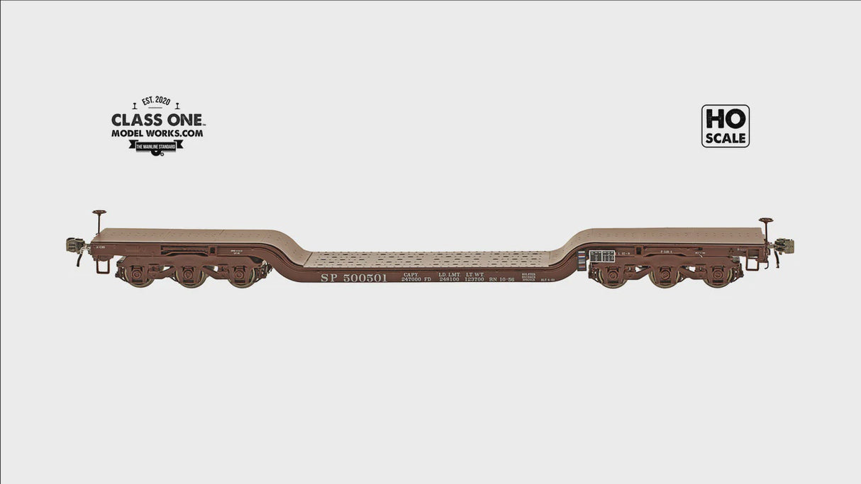 GSC Heavy Duty Flatcar - Southern Pacific #500501