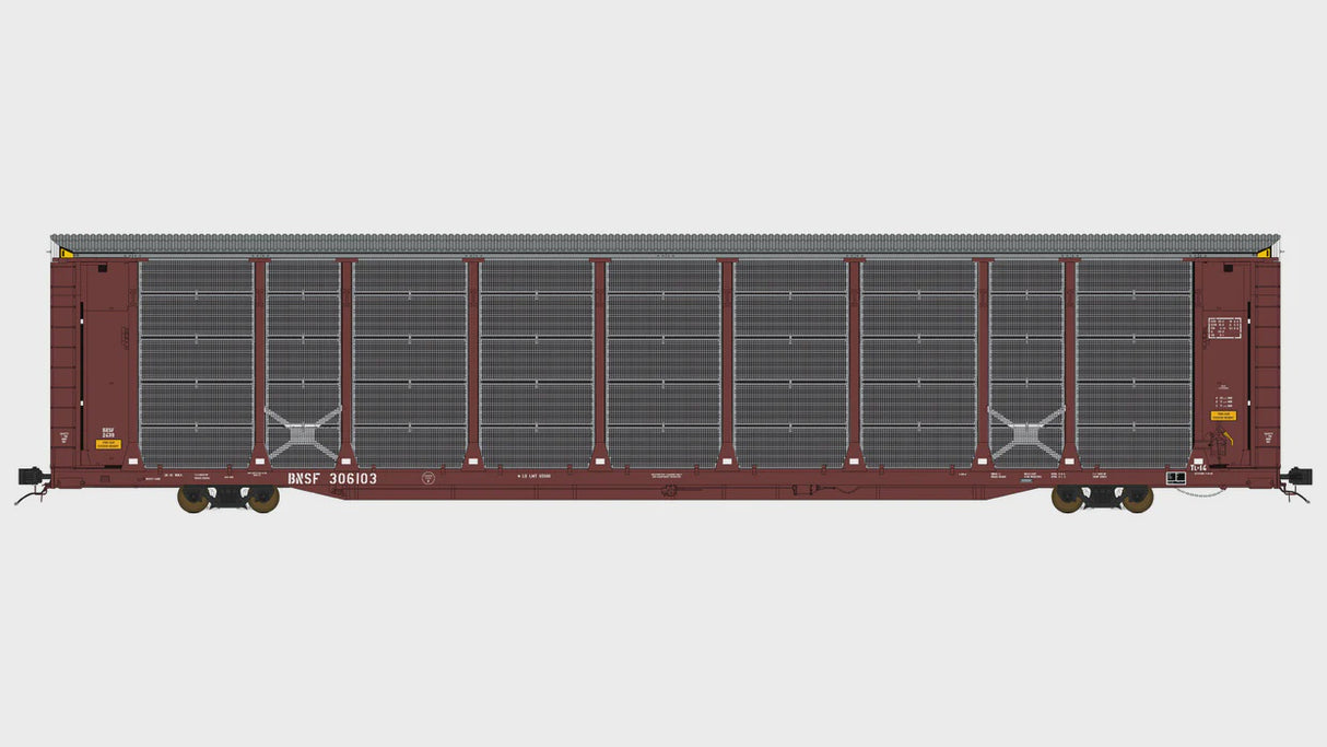 Class One Model Works HO Thrall 20-2 Autorack - Type C - BNSF 306014