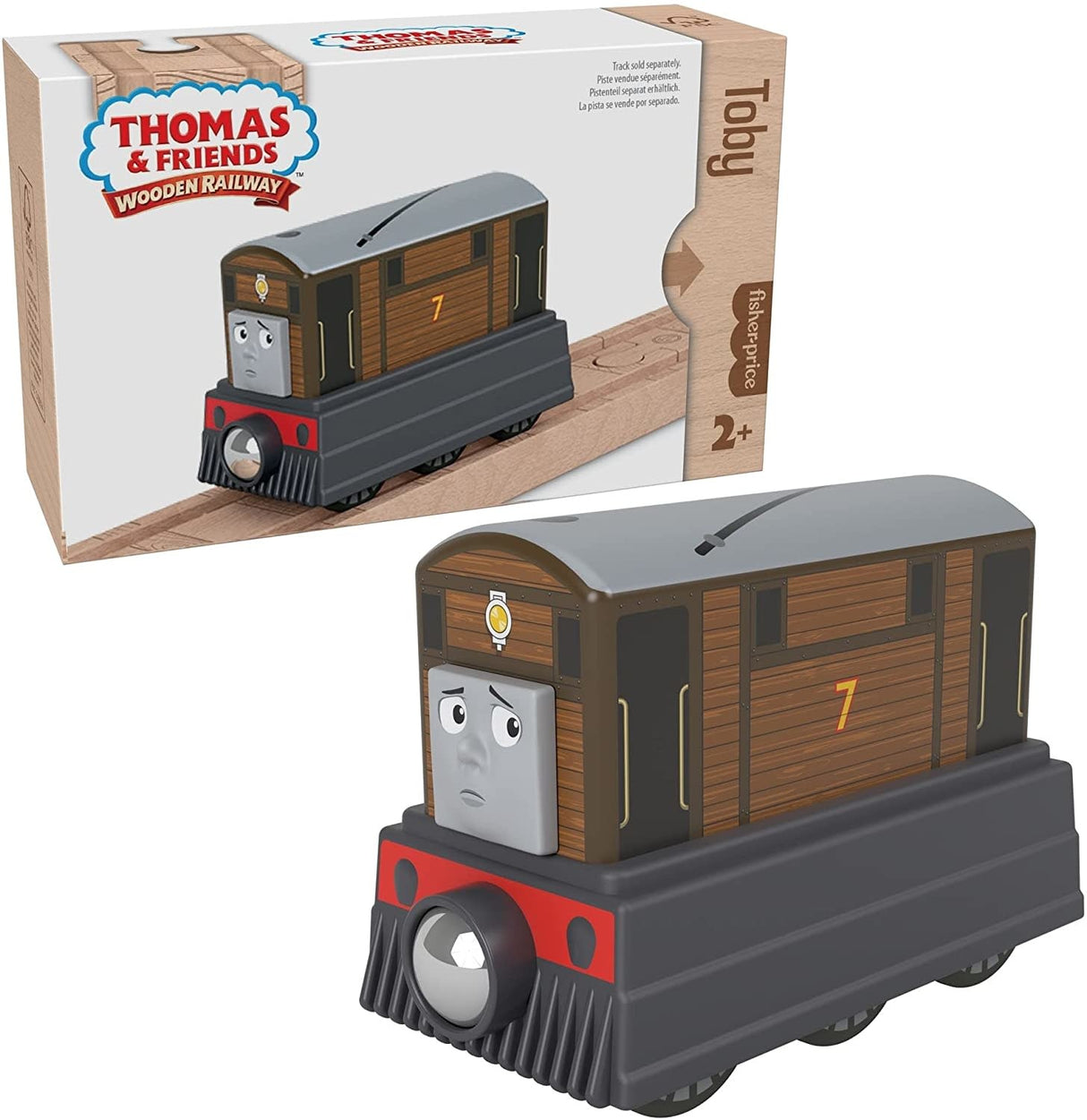 Fisher Price TTT WOOD TOBY ENGINE - FRPHBJ94