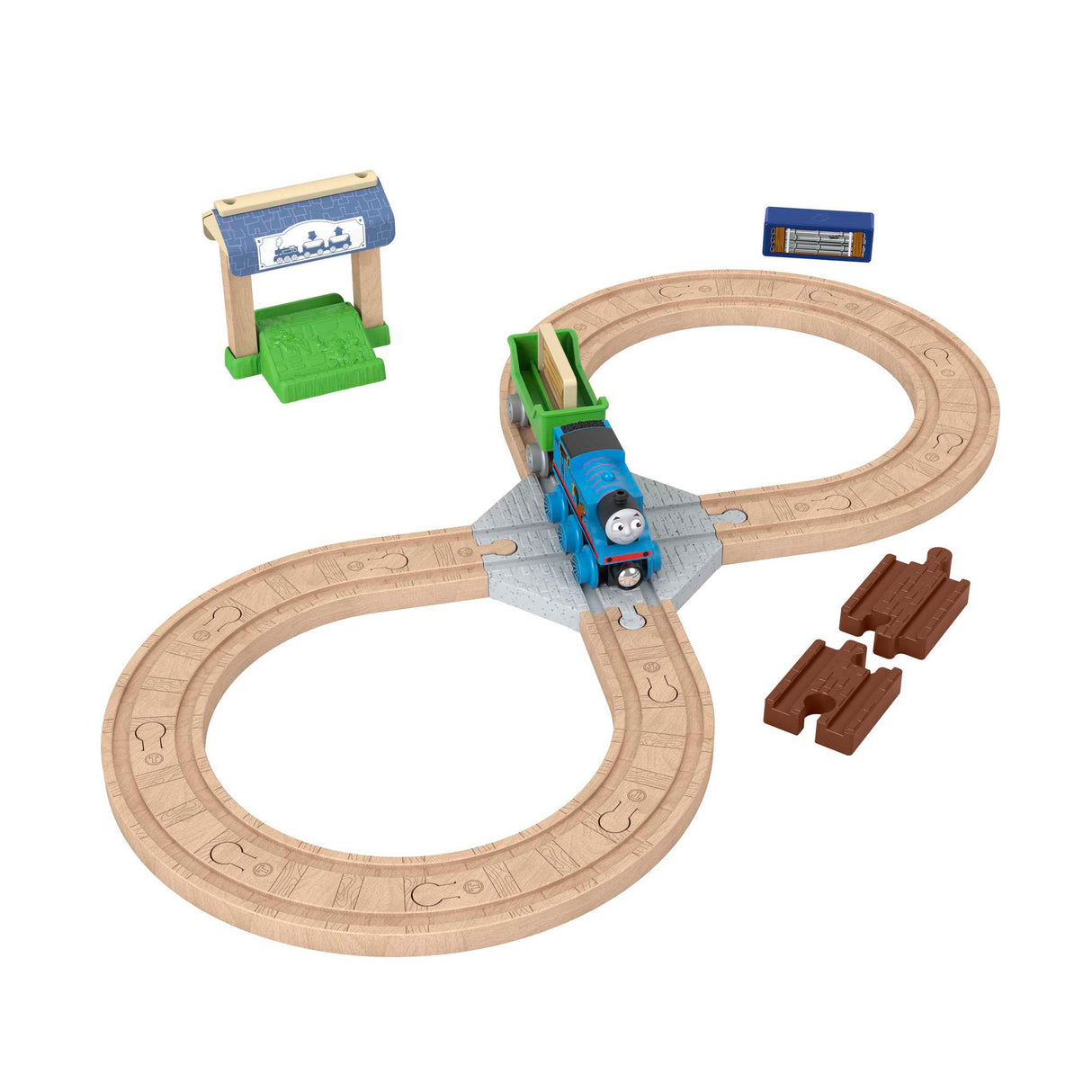 Fisher Price TTT WOOD FIGURE 8 TRACK SET - FRPHGD12