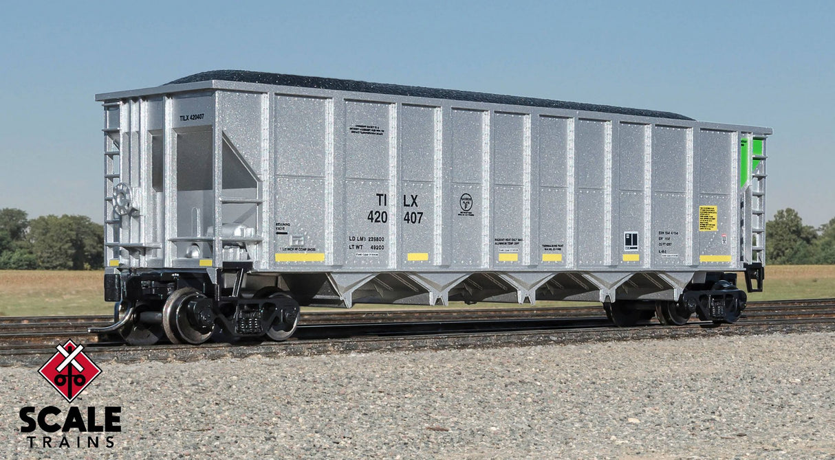 Fox Valley Models N Scale Trinity RD-4 Coal Hopper, Trinity Leasing/TILX / 420407 /