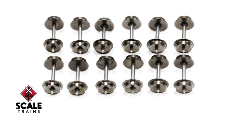 Fox Valley Models NBrass Whl,36" 0.553" Axle(12) - FVM3611