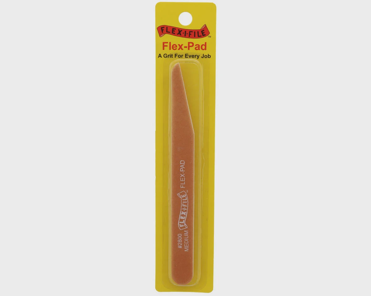 Flex-I-File Flex-Pad Angled File (Medium/280 Grit)