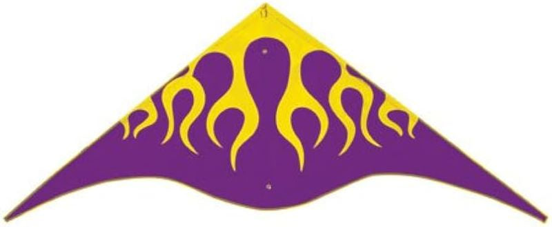 Gayla 50"x24" Sky Fire Purple Nylon Kite