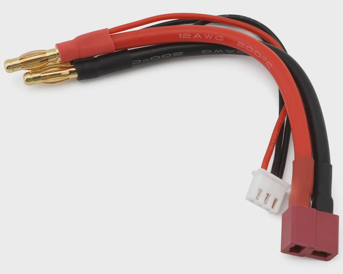 Gens Ace 2S Charge/Balance Adapter (4.0mm Bullet to Deans)