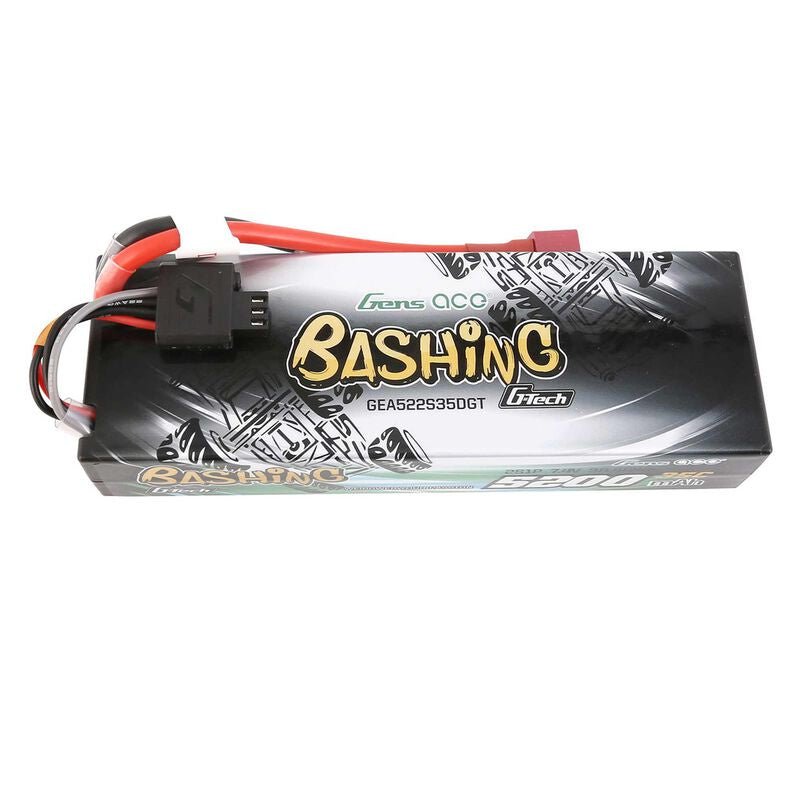 Gens Ace G-tech 5200mAh 7.4V 2S1P 35C, Lipo, Deans Plug