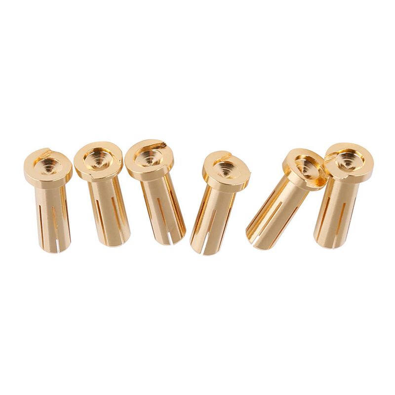 Gens Ace 5.0mm bullet connector (6pcs) - GEA5MM6