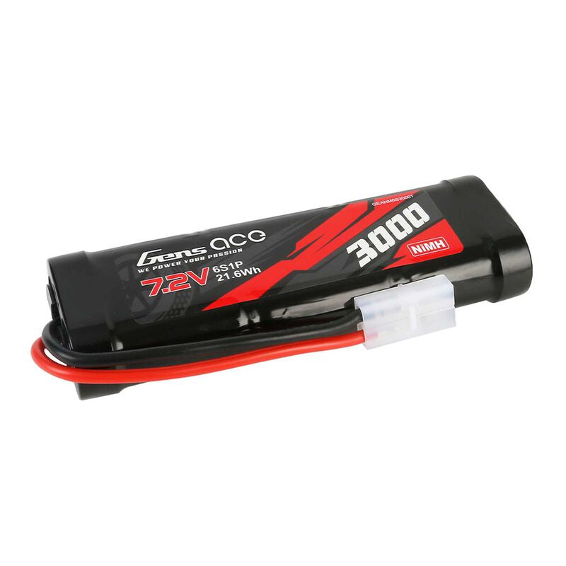 Gens Ace 7.2V 3000mAh, NIMH, TMY plug