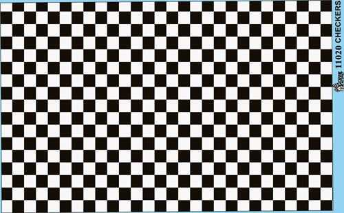 Gofer Racing 11020 Checkers Decal