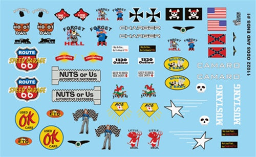 Gofer Racing 11022 Odds & Ends Decal