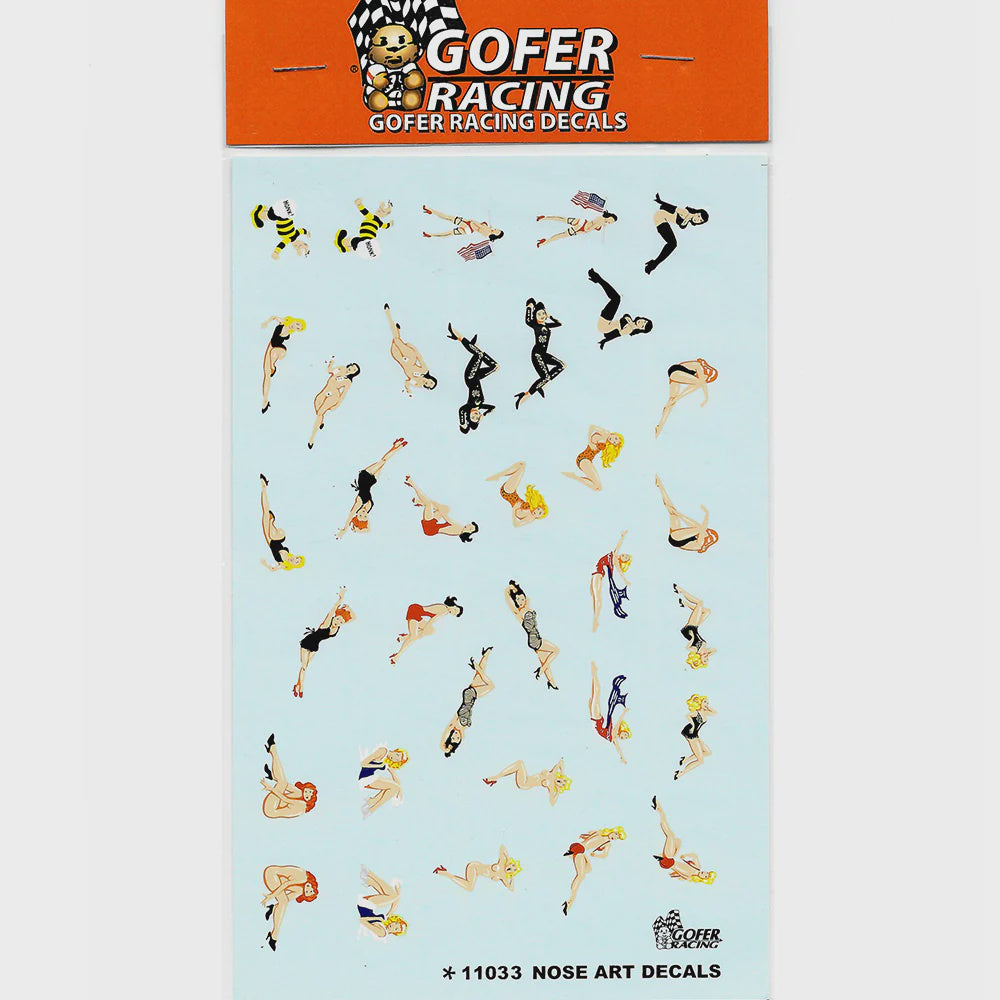 Gofer Racing 11033 Nose Art Decal